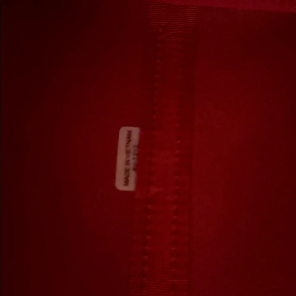 Michael Kors Red and White Stripe Tote - Picture 4 of 4